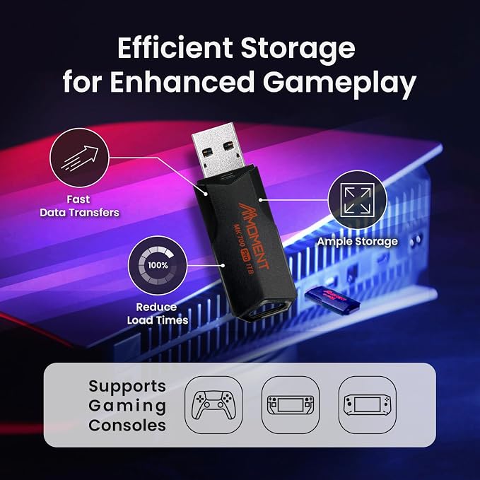 MMOMENT MK700 1TB USB 3.2 Gen2x1 Flash Drive, Read Speed up to 600MB/s - Image 4