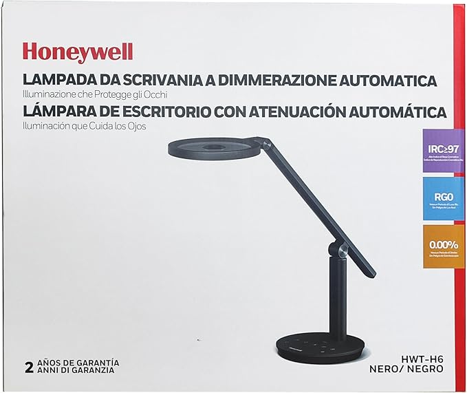 Honeywell Desk Lamp for Home Office, H6 Sunturalux™ Eye-Caring Led Desk Light - Image 10
