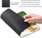Beach Mouse Pad, Coconut Trees Mouse Pad, Nature Mouse Mat Square Waterproof - Image 2