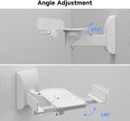 suptek Large Dual Side Clamping Bookshelf Speaker Wall Mounting Bracket - Image 5