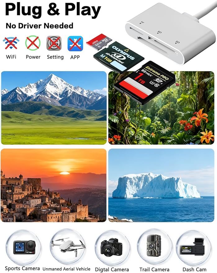 XD/TF/SD to iPhone Adapter Reader - Image 7