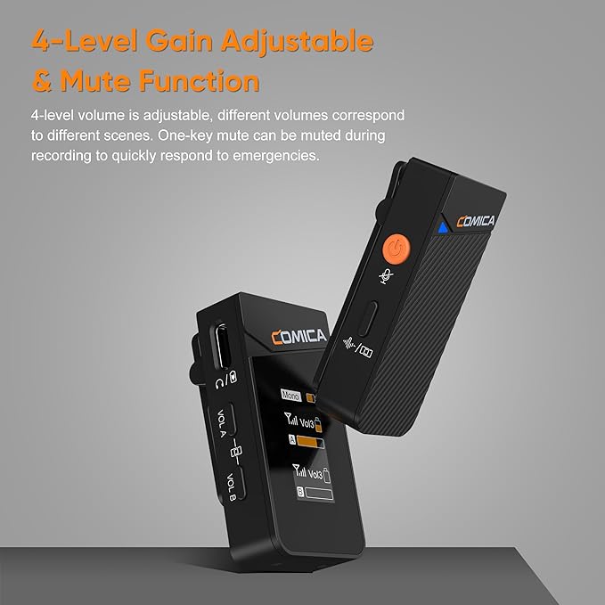 COMICA Vimo C3 Wireless Lavalier Microphone - Image 3