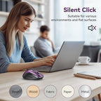 Bluetooth Mouse Rechargeable Wireless Mouse, 4800 DPI Optical Tracking - Image 6