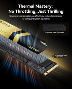 ORICO OG7000 1TB PCIe Gen4 NVMe SSD, 8-Channel Controller, Graphene Thermal - Image 5