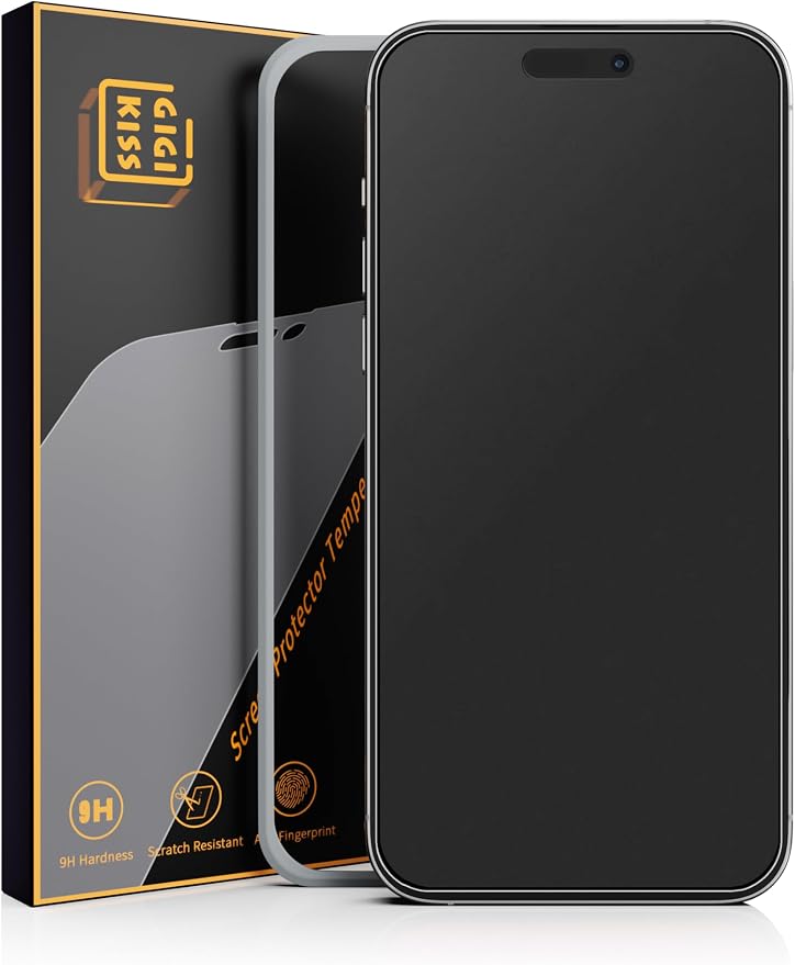 2 Pack Matte Screen Protector for iPhone 15-6.1 inch, Anti-Fingerprint & by ScreenProtector