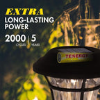Tenergy Solla Rechargeable NiMH AA Battery, 1000mAh Solar Batteries - Image 4