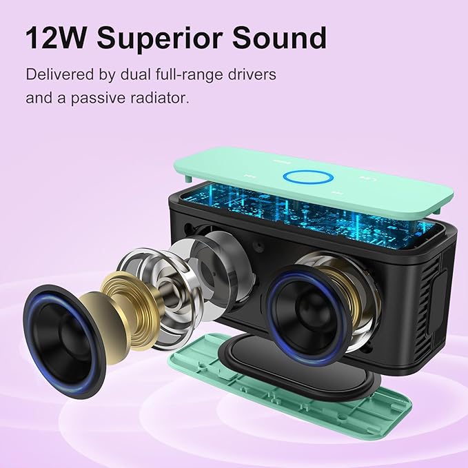 DOSS SoundBox Touch Wireless Bluetooth Speaker - Image 2