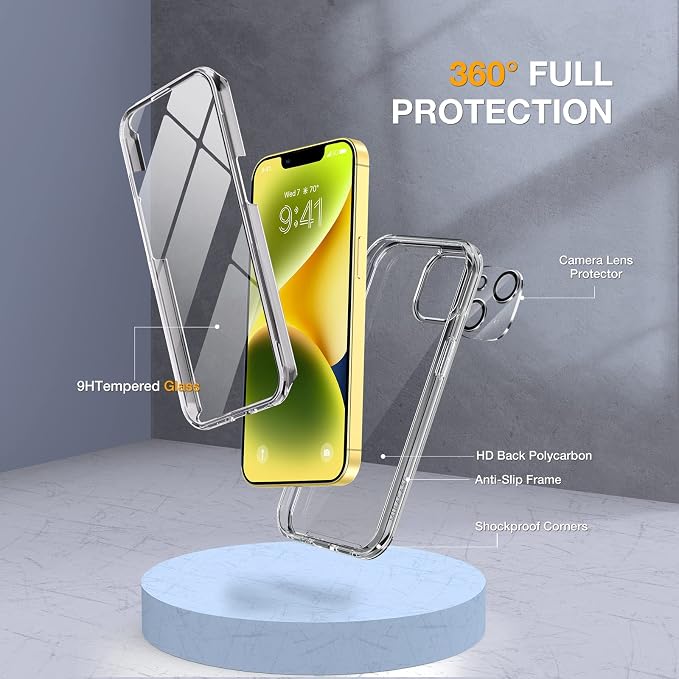 Miracase Glass Series Designed for iPhone 14 Plus Case 6.7 inch, 2023 Upgrade - Image 2