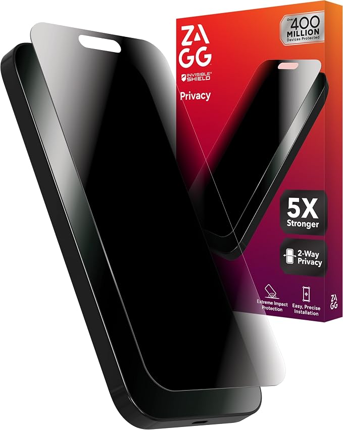 ZAGG Glass Elite Privacy Screen Protector by ZAGG