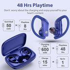 bmanl Wireless Earbuds Bluetooth Headphones 48hrs Play Back Sport Earphones - Image 3