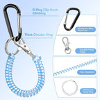 SHANSHUI Phone Tether, 4 x Tether Pacthes & Carabiner Clips Universal Cellphone - Image 3
