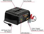 Schumacher Electric 8A Car Battery Charger and Maintainer, 3-in-1 Solution - Image 6