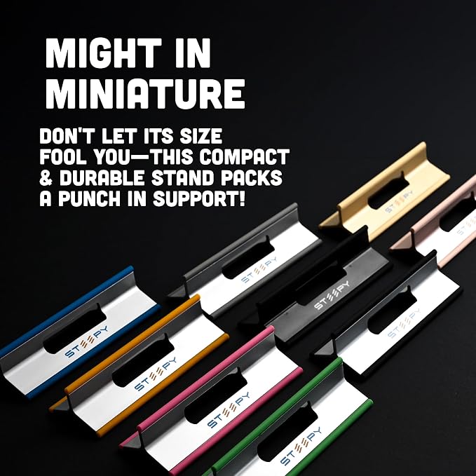 Steepy Portable Laptop Stand for Desk – Adjustable Height, & Portable Laptop - Image 9