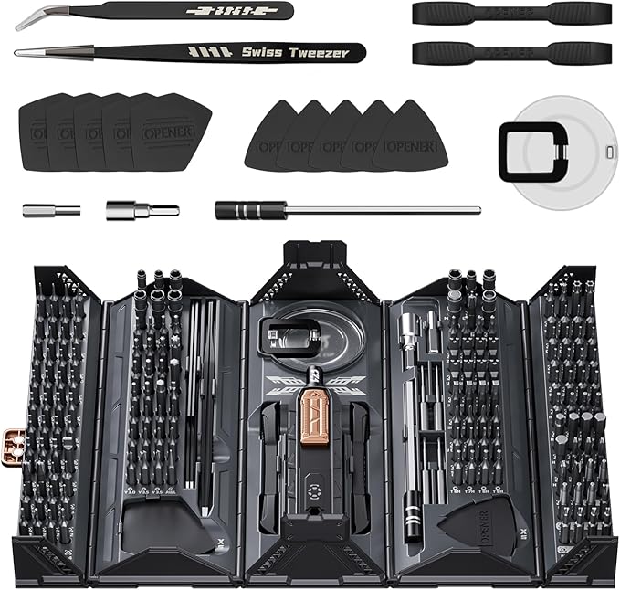 Mini Precision Screwdriver Set, JAKEMY 180 in 1 Laptop Screwdriver Repair Tool by JAKEMY