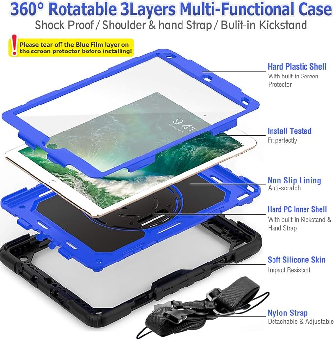 SEYMAC stock Case for iPad Air 3 2019 / Pro 10.5'' - Image 5