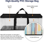 CCidea DVD Storage Bags Set of 2, Stackable DVD/CD/Blu Ray Storage Cases - Image 2