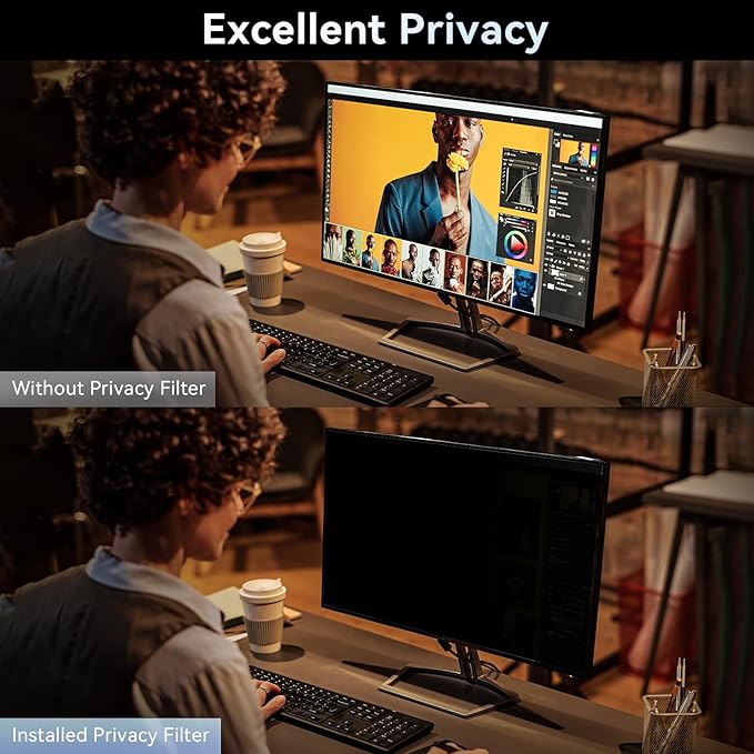 23 Inch Computer Privacy Screen Filter - Image 2