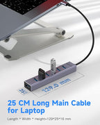 FORIDA USB C to USB Hub, 8 Ports USBC HUB - Image 5
