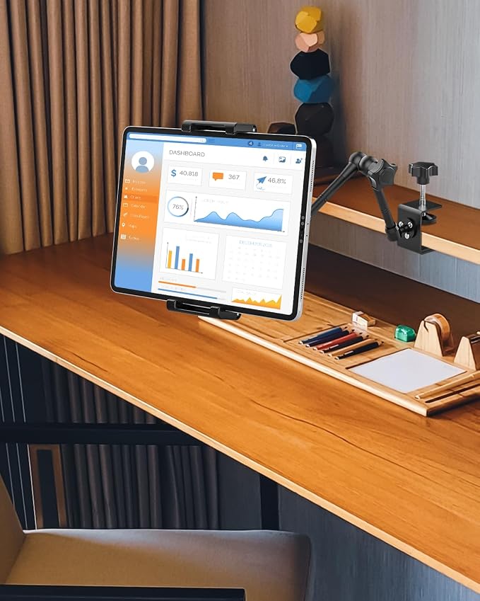 Aluminum Tablet Stand Holder for Desk Mount - Image 7