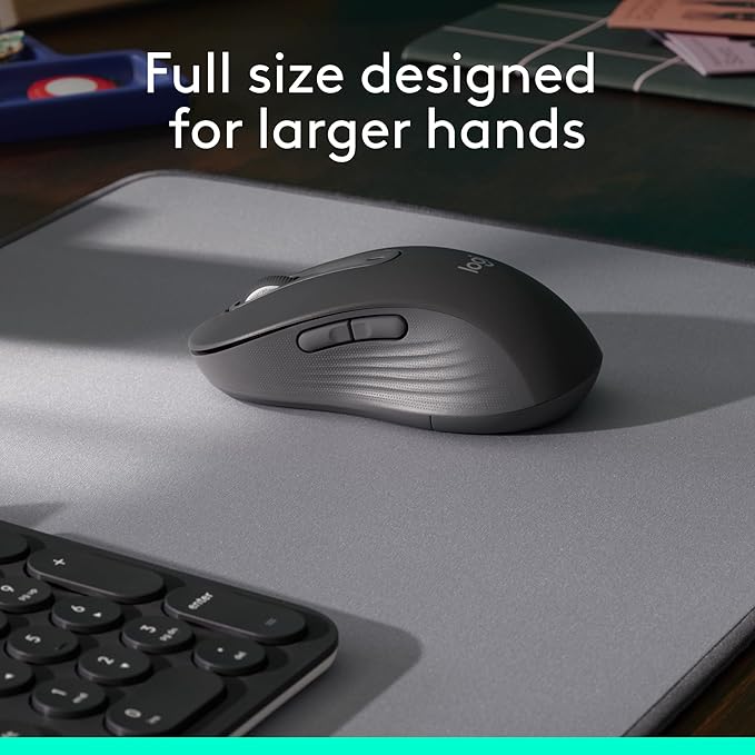 Logitech Wireless Mouse Signature M650 L Full Size - Image 3
