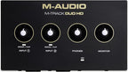M-AUDIO M-Track Duo HD Audio Interface, M100 Condenser Microphone and HDH41 - Image 9