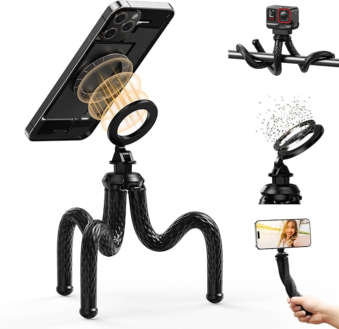 TELESIN Magnetic Flexible Tripod by telesin