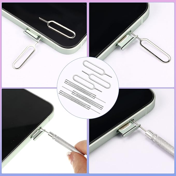 Frienda 30 Pieces SIM Card Removal Tool SIM Card Tray Eject Pins Opening - Image 4