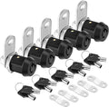 PTEROMY 5 Pack Heavy Duty Cabinet Lock by PTEROMY