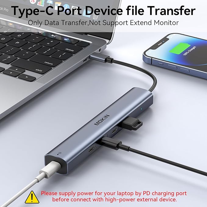 USB C Hub 10Gbps, MOKiN USB C Splitter - Image 5