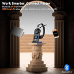 Wireless Headset with Mic for Work-Bluetooth 5.3 Headset with Noise Cancelling - Image 5