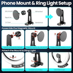 UBeesize 12'' LED Ring Light - Image 3
