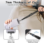 AULEEP Universal Phone Lanyard Corssbody, Anti-theft Phone Strap - Image 2
