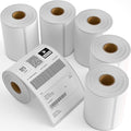 6 Rolls 4" x 6" Direct Thermal Printer Label, 250 Labels/Roll, Total 1500 by MultiLabel