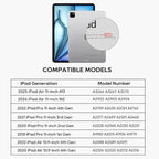 Detachable Keyboard Case for Apple iPad Air 11-inch 2025 & iPad Air 5/4th Gen & - Image 5