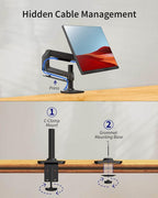 Single Monitor Arm Desk Mount, Holds Screens up to 40 Inches and 25 lbs - Image 5