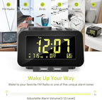 uscce Alarm Clock Radio for Bedroom - Image 6