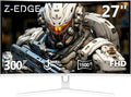 Z Z-EDGE 27 inch Curved Gaming Monitor, FHD 1080P 300Hz 240Hz Computer Monitor by ZZ-EDGE