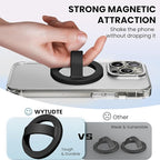 Magnetic Silicone Ring Grip Phone Holder, Loop Grip Phone Holder, Magnetic - Image 2