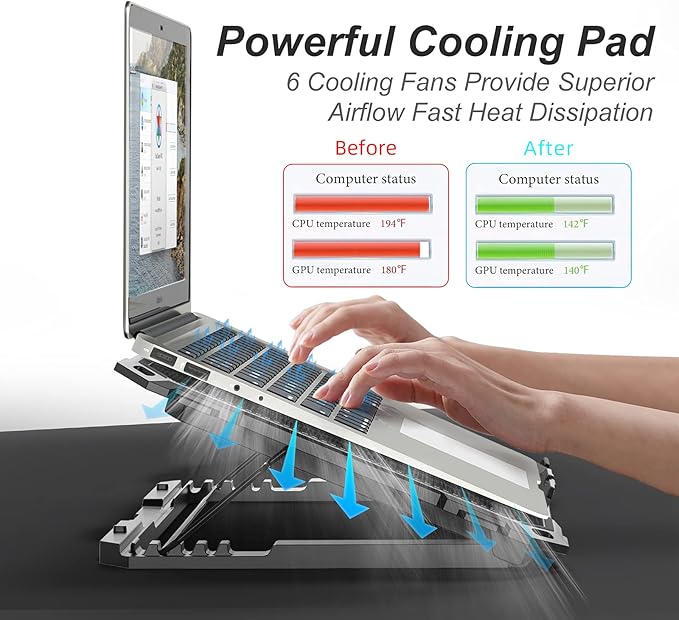ICE COOREL Laptop Cooling Pad - Image 2