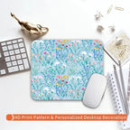 Square Mouse Pad Plants, Personalized Premium-Textured Custom Mouse Mat Design - Image 6