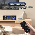 Stereo Audio Amplifier, 300W Home 2 Channel Wireless Bluetooth 5.0 Power - Image 7