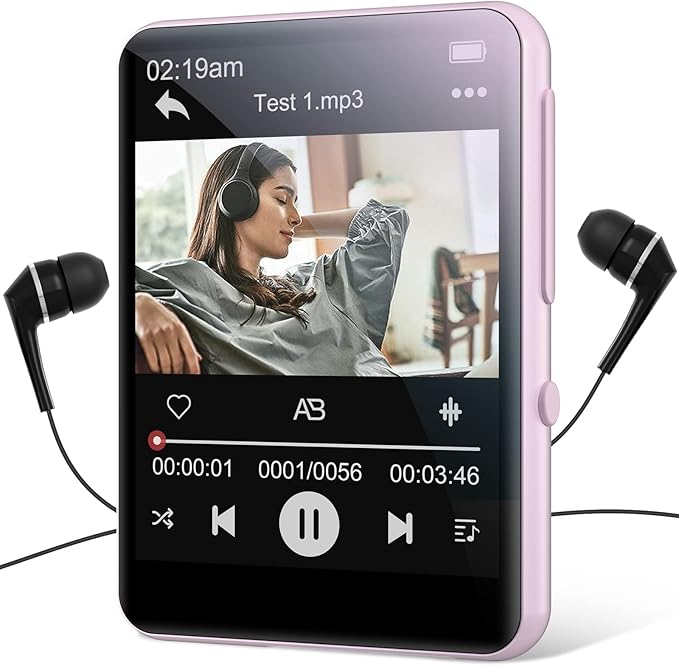 Conrain 64GB MP3 Player with Bluetooth 5.3, Portable Digital Lossless Music by conrainmp3player