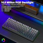 AULA F99 Pro Wireless Mechanical Keyboard, Hot Swappable Custom Keyboard - Image 5