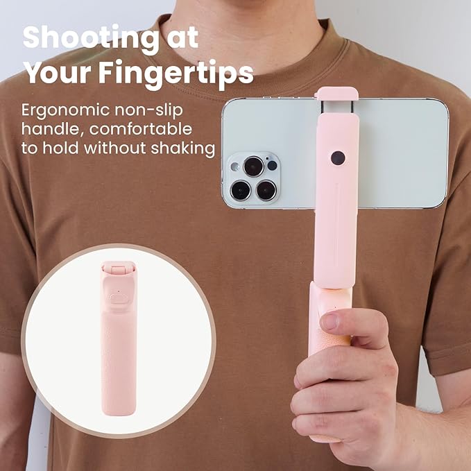 MQOUNY Phone Tripod, Portable Selfie Stick - Image 4
