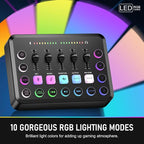 F11 Gaming Audio Mixer, Sound Board - Image 5