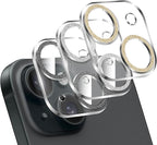 LucBuy 3PCS Sparkling Camera Lens Protector by LucBuy