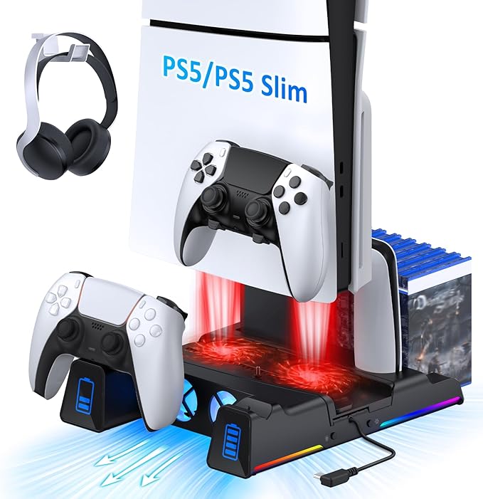 NexiGo PS5 Silent Cooling Stand by NexiGo
