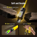 AOHI USB4 2.0 Cable 6.6ft with 240W PD3.1 Fast Charging, 80Gbps Data Transfer - Image 6