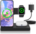 Charging Station Wireless Charger: 3-in-1 Charger Desk Stand Multiple Devices by Unknown