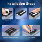 for Samsung Galaxy S25 Ultra Camera Lens Protector, Individual Metal Ring - Image 6